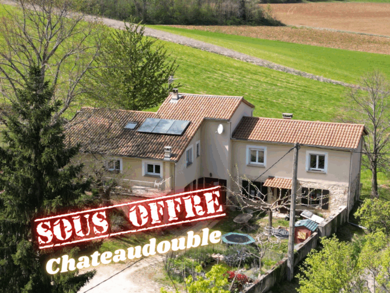 SOUS OFFRE Chateaudouble
