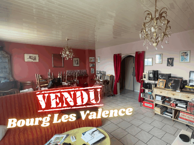 Bourg les valence vendu