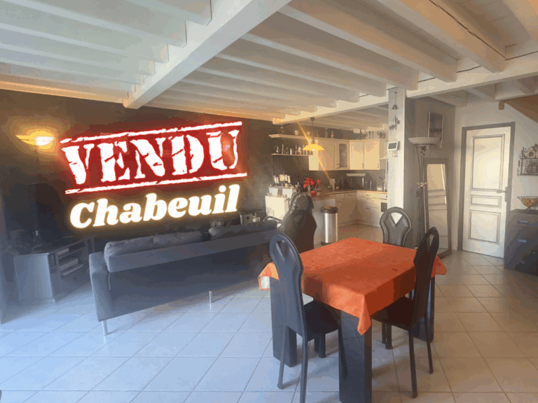 VENDU CHABEUIL Impasse Desbrun