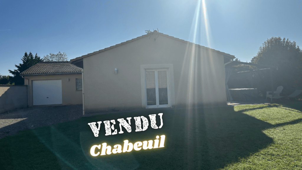 Chabeuil vendu